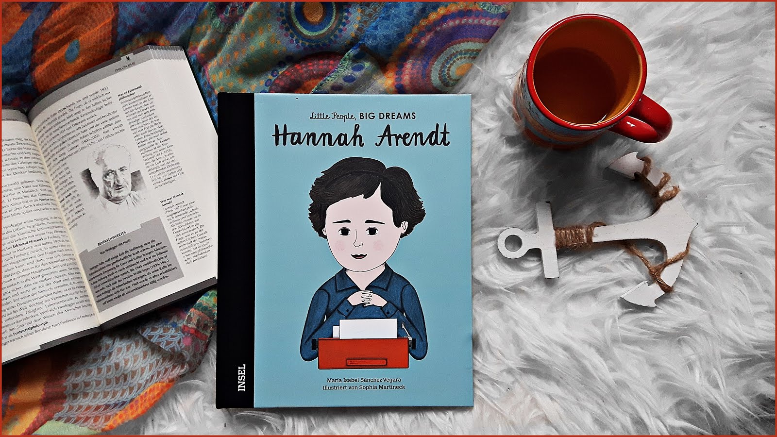  Little people Big dreams Hannah Arendt