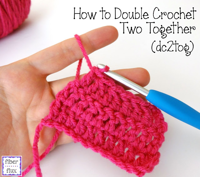 Download How To Double Crochet Two Together (dc2tog) | Fiber Flux...Adventures in Stitching | Bloglovin'
