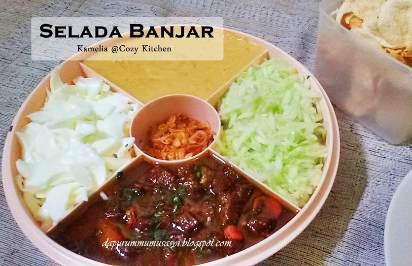 Cozy Kitchen Selada Banjar ala Cozy Kitchen