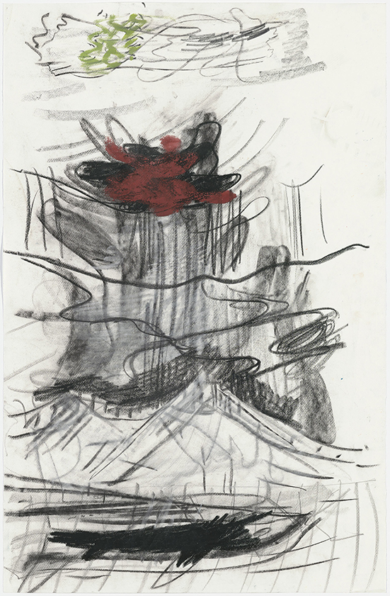 Per Kirkeby Untitled, ca. 1989-1992 Charcoal, pastel, gouache on paper 100.5 x 65.5 cm