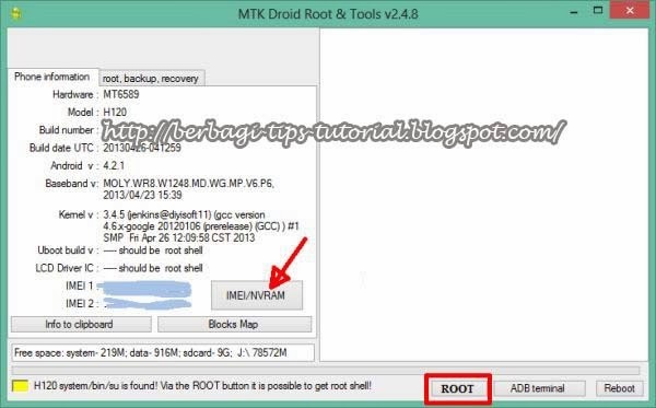 Cara Memasukkan Kode IMEI Pada Android