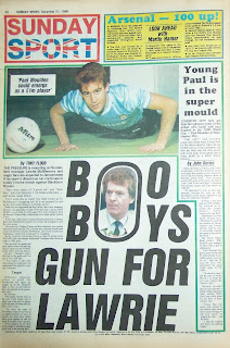 Sunday Sport Newspaper back page dated 21 Dec 86