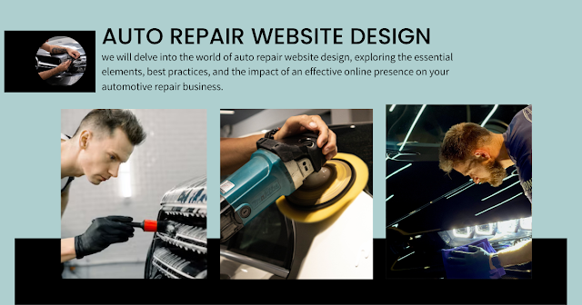 Car detailing website design