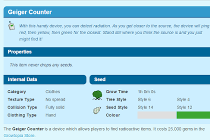 √ Cara Memakai Geiger Counter Di Growtopia