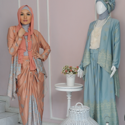 Fashion Muslim Nuansa Etnik dengan Songket Tutorial Hijab