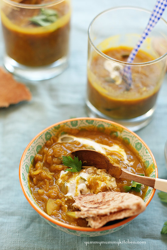 Curried Pumpkin Lentil Soup | Home Decoration Brands