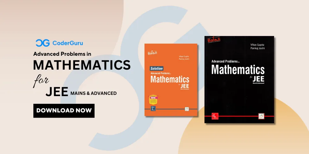 [PDF] Download Advanced Problems in Mathematics for JEE Main & Advanced Vikas Gupta - Pankaj Joshi | Free PDF Download