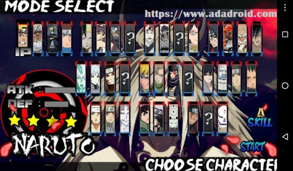 Naruto Senki Mod NINJA STROM 4 by Arifin v0.1 Apk