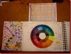 Sketchbook page 11 with additions