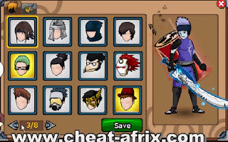 cheat ninja saga june 2012