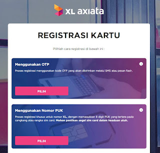 cara registrasi kartu XL online terbaru 2022