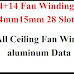 14+14 i Fan Winding Data aluminum