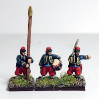 ACW11 Zouaves, Forage Caps – command.