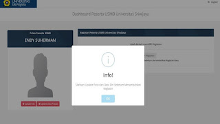 Tata Cara Membuat Akun Ujian Seleksi Mandiri Bersama (USMB) Universitas Sriwijya