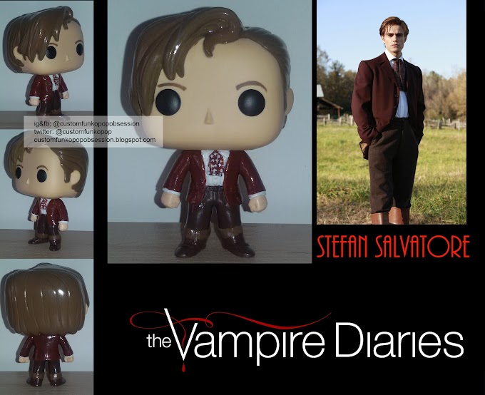 Stefan Salvatore Custom Funko Pop - The Vampire Diaries