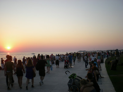 zadar atardecer