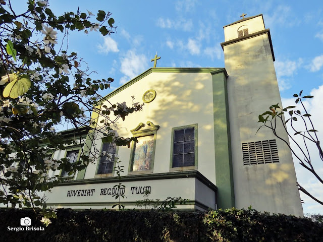 Vista da capela do Instituto Maria Imaculada - Colégio Maria Imaculada - Ipiranga - São Paulo