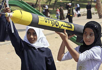 Niños palestinos