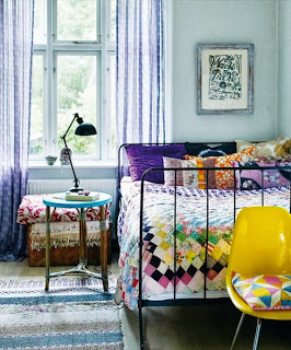 Boho Chic Style For Colorful Bedroom Theme