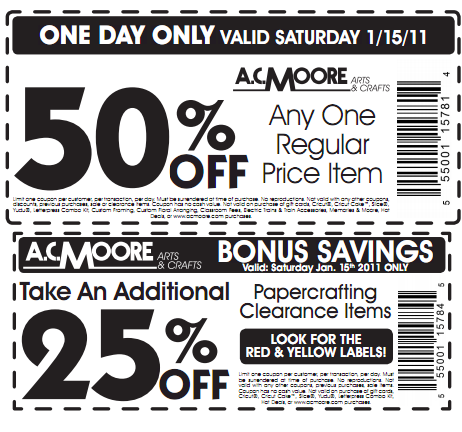 printable coupons canada 2011. ac moore printable coupon 2010