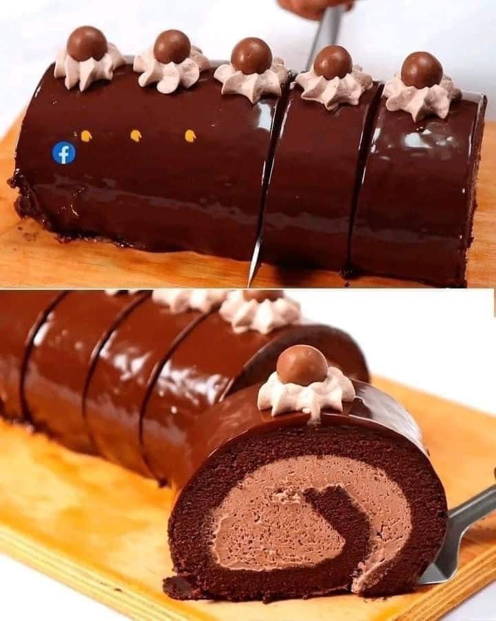 HOMEMADE CHOCOLATE ROLL RECIPE