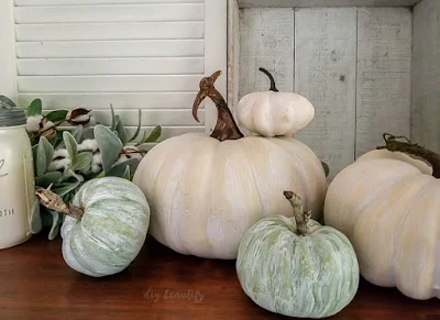 whitewash pumpkins