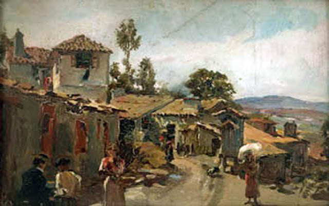 Alejandro Ferrant y Fischermans, Paisajistas españoles, Paisajes de Alejandro Ferrant, Pintor español, Pintores Madrileños, Madrid, Pintores de Madrid, Pintores españoles, Pintor Alejandro Ferrant,  Ferrant y Fischermans, Alejandro Cabeza