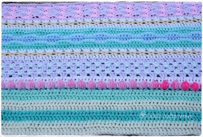 blanket, stash-buster, pretty, romantic, easy, crochet