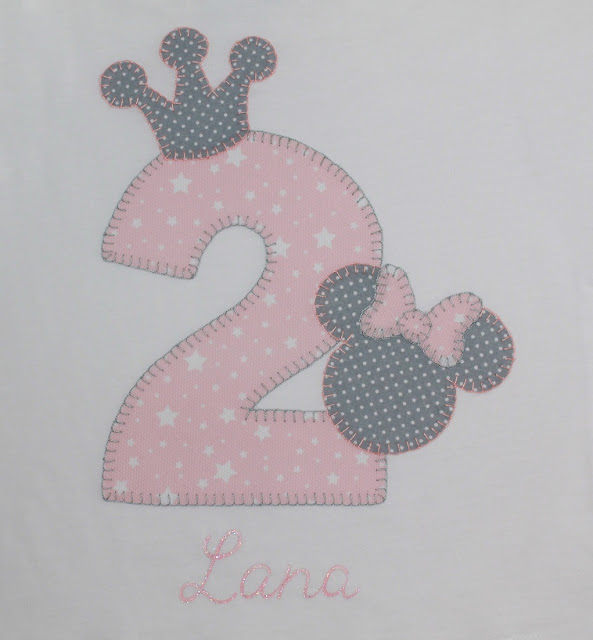 camiseta de cumpleaños minnie mouse