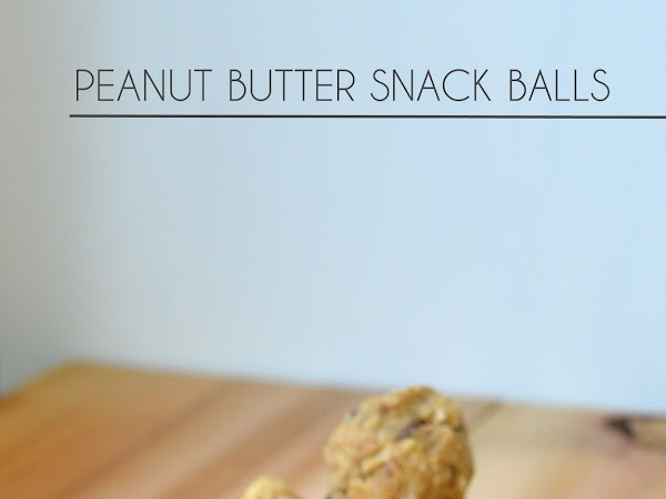 Peanut Butter Snack Balls