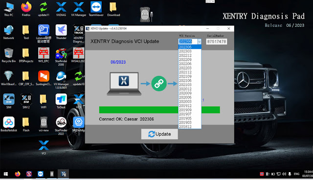 VXDIAG Benz Xentry Released to V2023.06 5