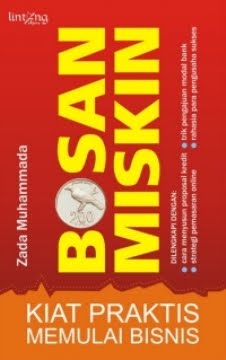 cover buku, Bosan Miskin: Kiat Praktis Memulai Bisnis image