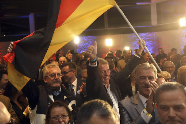 MERKEL'S "GRAND COALITION" HUMILIATED IN HESSE REGIONAL ELECTION - CENTRIST VOTE COLLAPSES