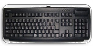 Dell Laptop: Keyboard and Touchpad 