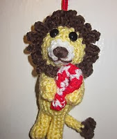 http://www.ravelry.com/patterns/library/lion-christmas-ornament