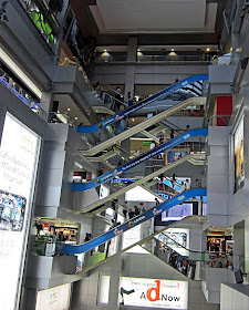 inside mbk market in Bangkok, Thailand