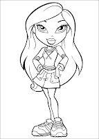 Bratz Coloring Pages