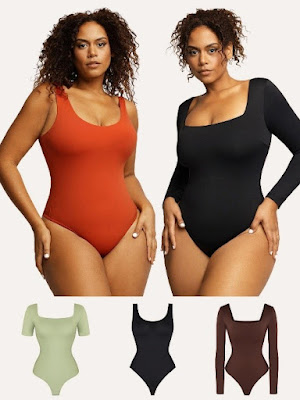 popilush thong shapewear bodysuit can make you  beautiful