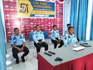 Rutan Kelas IIB Sinjai Kemenkumham Sulsel Ikuti Seminar Pembangunan Indeks HAM Indonesia 