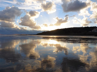 Gold Beach in Arromanches-les-Bains in Normandy, France