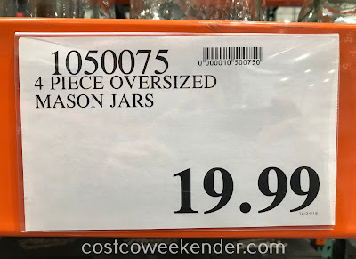 Deal for the Mason Craft & More 4-piece Glass Canister Set at Costco