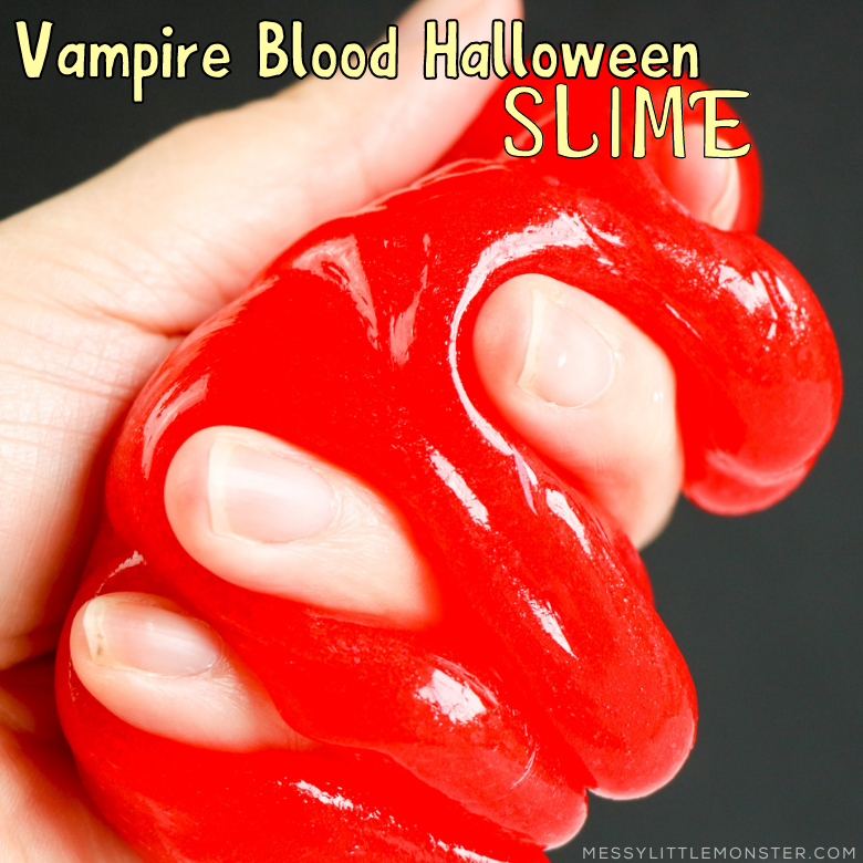 Vampire Blood Halloween Slime Messy Little Monster