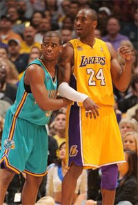 Chris Paul e Kobe Bryant / Foto: NBA