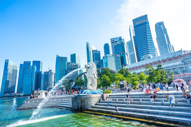 Công viên Sư tử biển Merlion Singapore 2