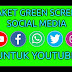 ANIMASI GREEN SCREEN SOSIAL MEDIA / Green Screen Animated Social Media Bbutton