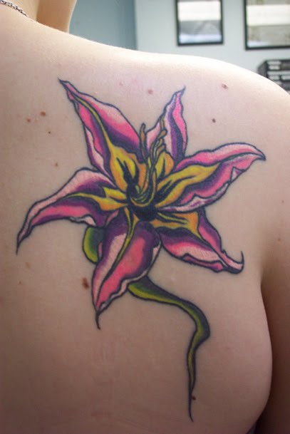 lily tattoo