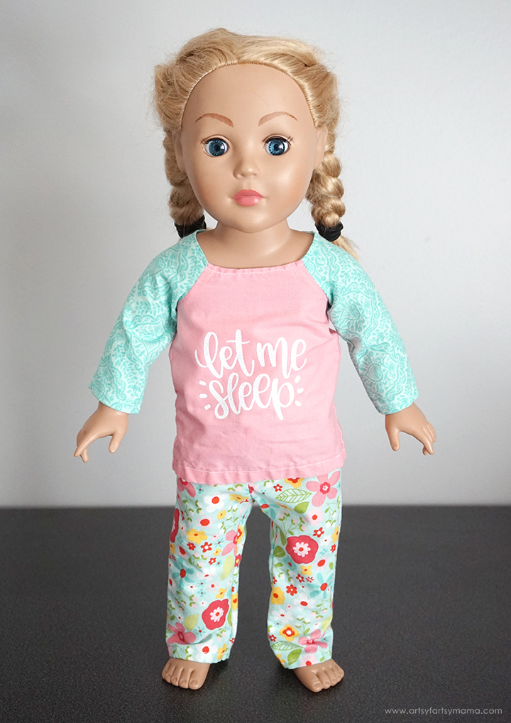 DIY Doll Pajamas with Cricut EasyPress Mini