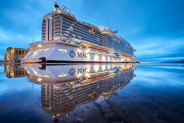 Luxury cruise ship