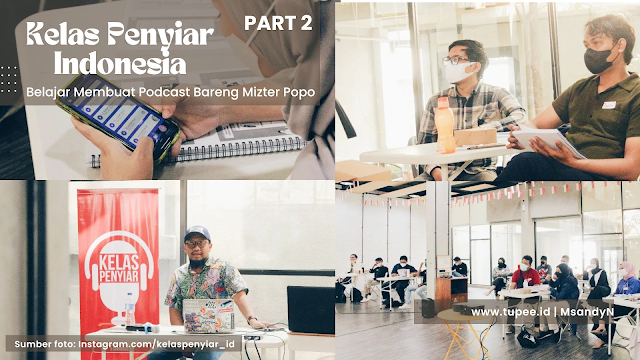 Belajar Membuat Podcast Bareng Mizter Popo