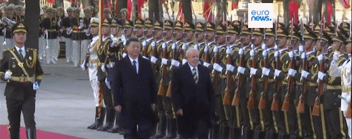 la rencontre entre le président chinois et son homologue brésilien à Pékin